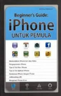 Image of Beginner's Guide iPhone UNTUK PEMULA