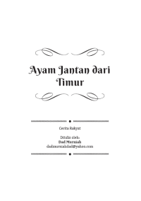 Image of Ayam Jantan dari Timur