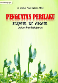 Image of Penguatan Perilaku ( Servite Et Amate )