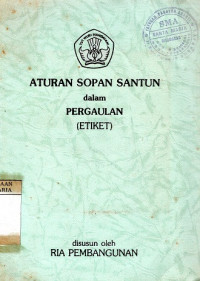 Image of Aturan Sopan Santun